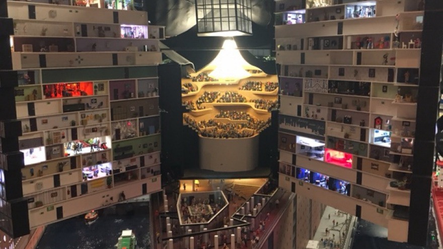 Im Miniaturwunderland kann man die Elbphilharmonie von innen bestaunen. Miniaturwunderland Elbphilharmonie